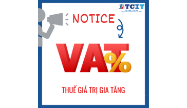 THÔNG BÁO VỀ VIỆC MỨC THUẾ GIÁ TRỊ GIA TĂNG TỪ NGÀY 01/01/2023