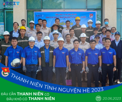 TCIT YOUTH UNION ORGANIZES THE "COMMUNIST LABOR" ACTIVITY TO KICK-OFF THE SUMMER VOLUNTEERS‘ CAMPAIGN 2023