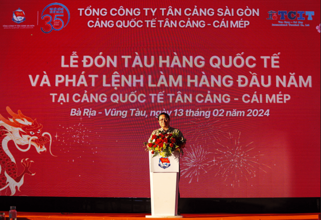TCIT VINH DỰ ĐƯỢC THỦ TƯỚNG PHẠM MINH CHÍNH DỰ LỄ PHÁT LỆNH LÀM HÀNG ĐẦU XUÂN GIÁP THÌN 2024