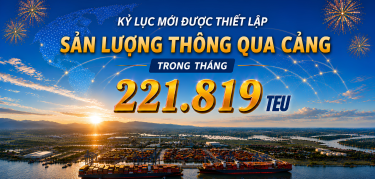 221.819 TEU THÔNG QUA TRONG MỘT THÁNG: DẤU MỐC KHẲNG ĐỊNH NĂNG LỰC VẬN HÀNH VÀ THÍCH ỨNG CỦA TCIT
